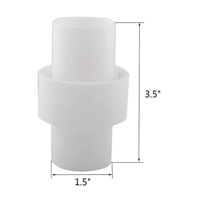 3 pcs 1.5" Pool Cleaner Hose Connector Adapter Replacement Compatible with Hayward AXV092,Automatic Pool Cleaner Hose Connector
