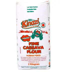 Kinazi Fine Cassava Flour 2kg 1pc