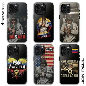 Trump Make Venezuela Great Again Smartphone Case - Venezuela Freedom Cellphone Shell, Art Design Handheld Mobile Phone Accessories for 17 Pro Max