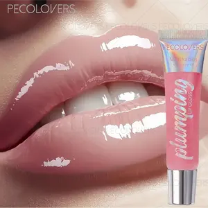 1 Pcs Moisturizing Lips Gloss, Deeply Hydrating Lip Smooth and Full Lips, Hose Design Shiny Glossy Lip Gloss, Waterproof Long-lasting Mirror Finish Makeup, Extreme Lip Plumper