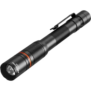 F72R Pen Light, Pocket Flashlight with Clip,5 Modes 450 lumens mini Rechargeable Flashlight Including , Focusing penlight ipx4  for Work
