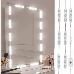 Led Vanity Mirror Lights, 10ft Ultra Bright White LED with Dimmable Touch Control, Hollywood Style for Makeup Vanity Table & Bathroom Mirror