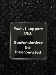 Doofenshmirtz Evil Incorporated (DEI) Sticker | Phineas and Ferb