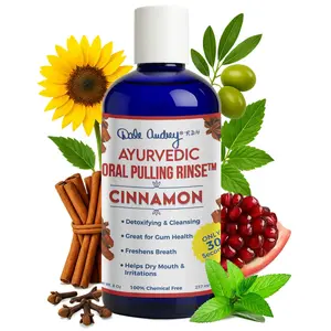 Dale Audrey Ayurvedic Oil Pulling Rinse, Cinnamon, 8 oz