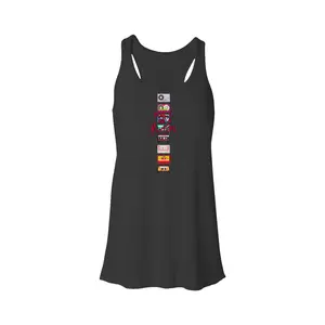 Mixtape, Flowy Racerback Tank