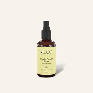 Noor Hair Dermatologist-Recommended Wonder Growth Spray - Repairs Damaged Hair & Stimulates Regrowth with Wonder Keratin, Green Coffee Bean Extract & Argan Oil