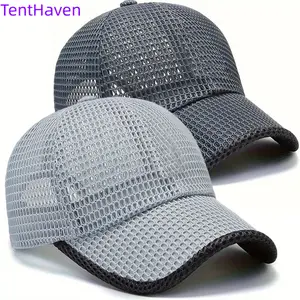 2026 Hat Outdoor Leisure Classic Sunscreen Fishing Hat Men's and Women's Breathable Mesh Versatile Baseball Hat Duck Tongue Hat