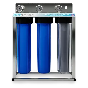 NU Aqua 3-Stage High Flow Whole House Water Filter System