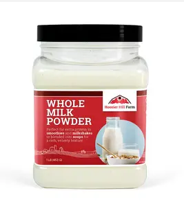 Hoosier Hill Farm Whole Milk Powder 1 Pound Pack of 1 Ideal for Cooking Baking and Milkshakes High in Protein and Nutrients Sweet and Pleasing Flavor
