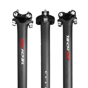 Bicycle Seat Post, Mountain Road Bike Seat Post, Carbon 3k Seat Tube Bicycle Parts, Carbon Seatpost