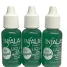 Infalab Magic Touch Liquid Styptic Nail Treatment Set - Water-Based Original Formula Nail Care Youth Skin Protector, 3 x 1/2 Fl Oz Bottles for Minor Manicure Bleeding Stoppage