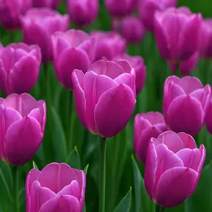 Purple Tulip Bulbs – 10 Elegant Bulbs for Stunning Spring Color
