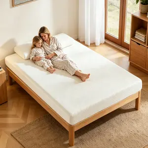 Full Size Memory Foam Mattress，Pressure Relief with Medium Firm Support，Fiberglass Free, Certified Safe Foams & Fabric, Mattress in A Box (6 Inch, Full)