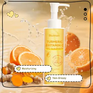 Turmeric Makeup Remover Oil, Deepcleansing,Moisturizing And Oil-Control, Refreshing Andnon-Greasy,Cleansing Without Residue,Non-Tighteningsuitable For Sense Skin And All Skin Types 120ml