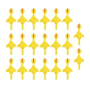 20 Pcs Slingshot Chicken Finger Toys – Flying Sticky Rubber Chickens for Kids, Boys & Girls, Birthday, Halloween, Easter, Xmas & Christmas Gifts