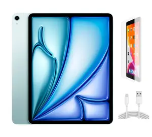 Refurbished Apple iPad Air 13 inch M2 (2024) A2898 (WiFi) Good Condition with Pre-Installed Tempered Glass & 1 Year Warranty