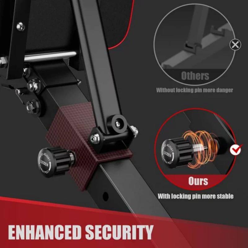 GIKPAL 7 Positions Adjustable Weight Bench,With Extended Headrest And Leg Extension,Foldable Workout Bench Press For Full Body Strength Training,Maximum 770 Lbs Spring Arm Trainer Neoprene Waist Trimmer Belt Foldable Treadmill with LCD Display Women's Hex GIKPAL 7 Positions Adjustable Weight Bench,With Extended Headrest And Leg Extension,Foldable Workout Bench Press For Full Body Strength Training,Maximum 770 Lbs Spring Arm Trainer Neoprene Waist Trimmer Belt Foldable Treadmill with LCD Display Women's Hex