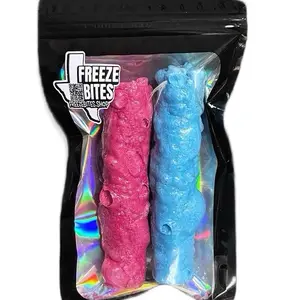 2ct Nerdy-Stuffed Fruity Rolls Two Candies in One Sweet Freeze-dried Specialty Crunchy Snack
