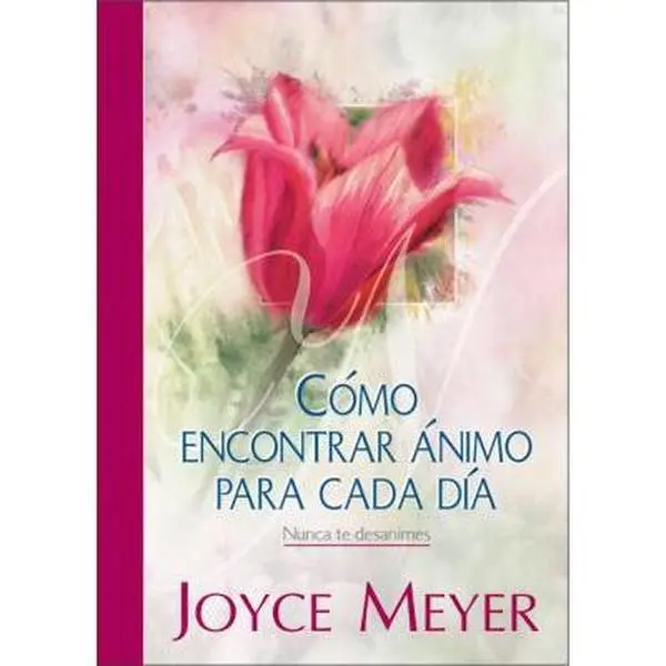 USED Book - Como Encontrar Animo para Cada Dia (Never Lose Heart) by Joyce Meyer (Hardcover) - spanish
