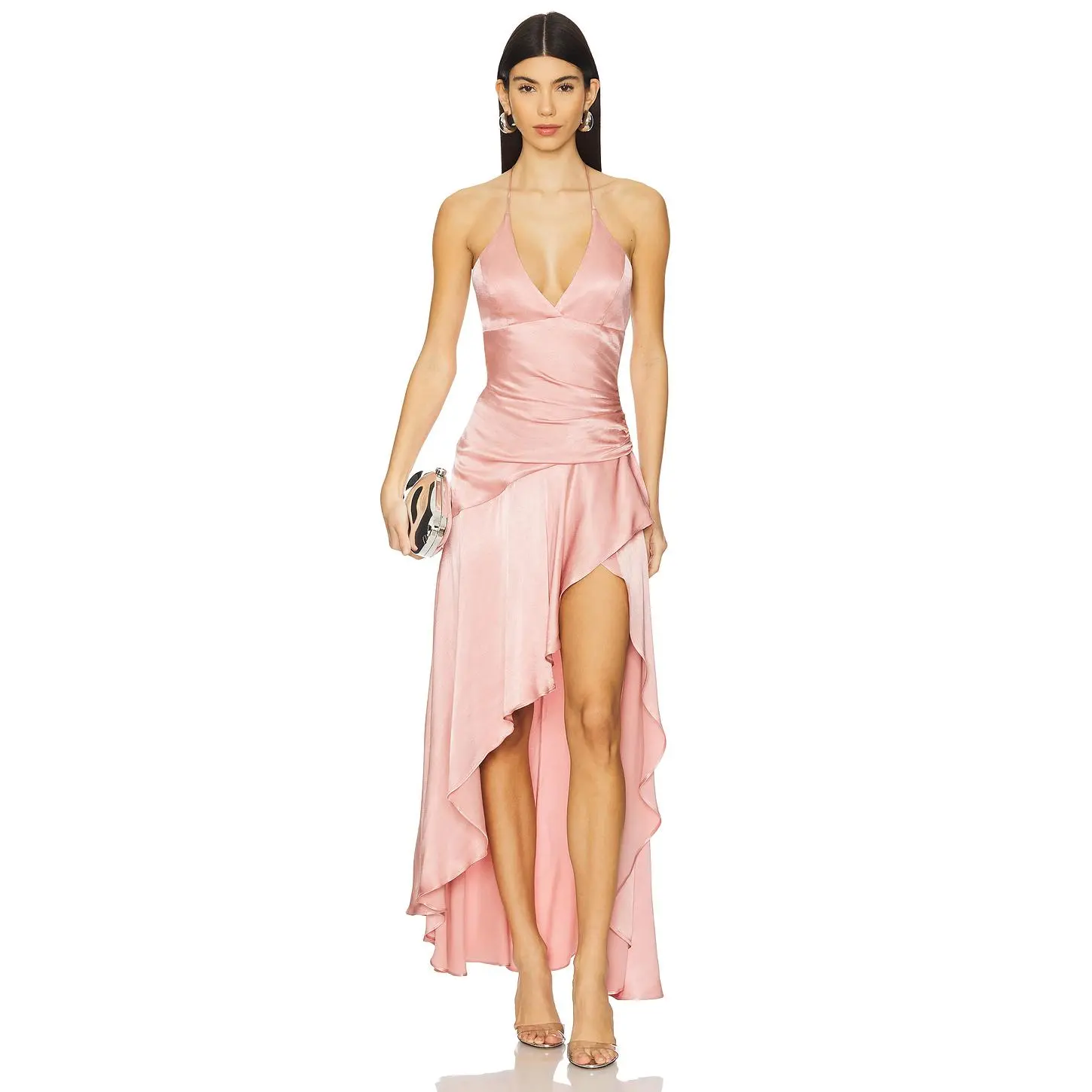 Bardot x REVOLVE Sorella Halter Dress in Bliss Pink Bardot x REVOLVE Sorella Halter Dress in Bliss Pink