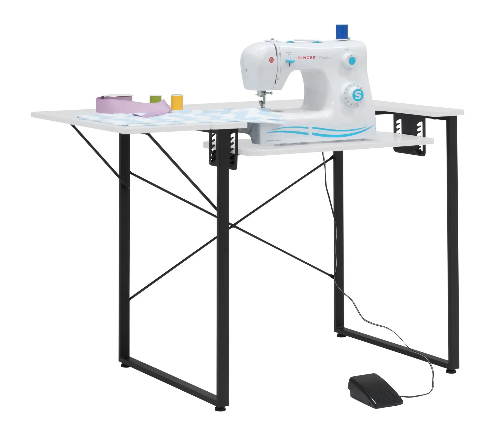 Sew Ready Dart Sewing Machine Table with Folding Top Sew Ready Dart Sewing Machine Table with Folding Top