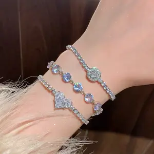 【AS】Zirconia Diamond Bracelets - Self Pick