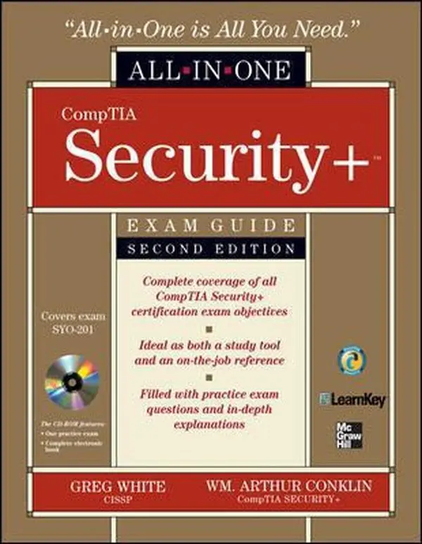 USED-CompTIA Security+ All-in-One Exam Guide, Second Edition (Exam SY0-201) by Gregory White (Hardcover)