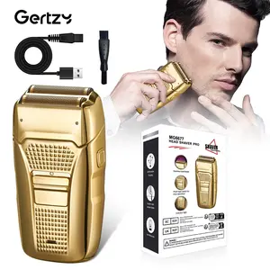 Gertzy Portable Electric Shaver, Travel-Friendly Haircut Set with Accessories, Perfect for Business and Daily Use, Christmas Gift