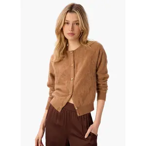 Dorian Cashmere Cardigan Caramel