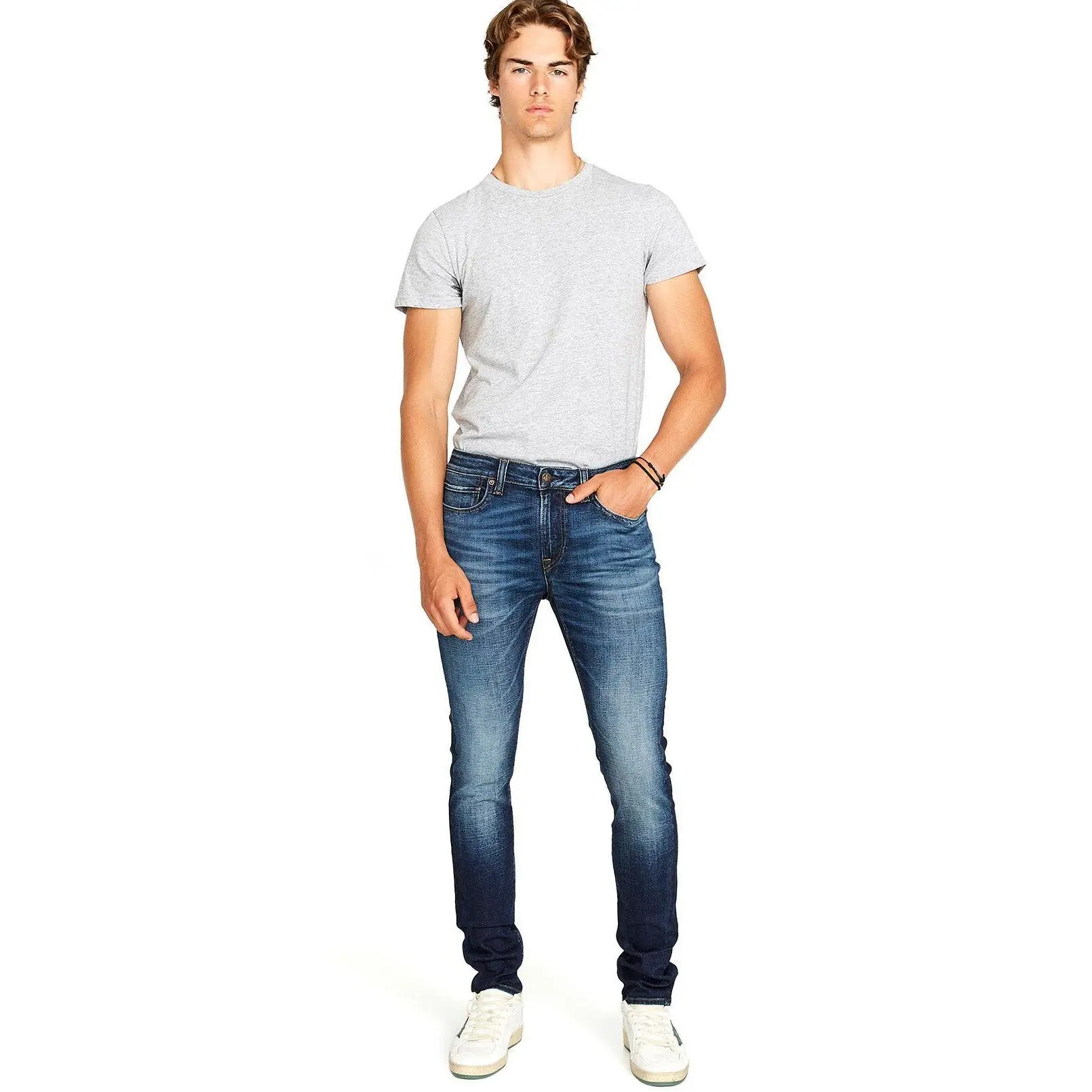 Max Men's Skinny Jeans, Light Medium - BM22586