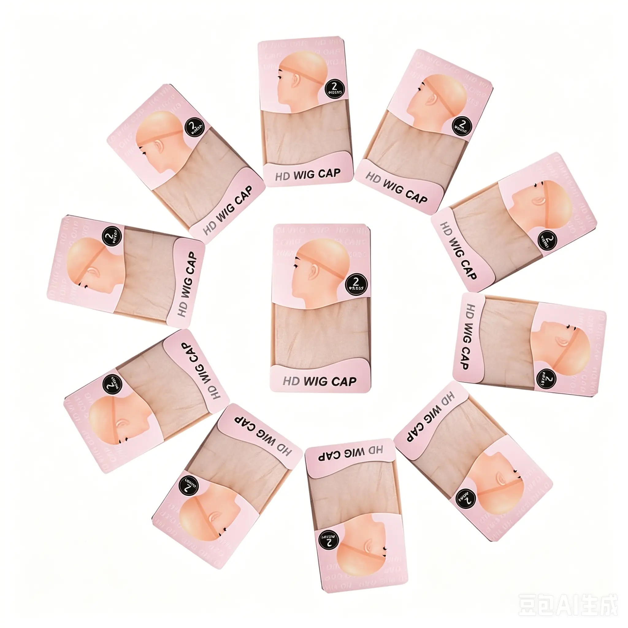 Msgem Hair n 10 Packs totally 20 Pieces Cap Transparent HD Wig Cap Real HD Wig Cap for Wome #Dealsforyoudays