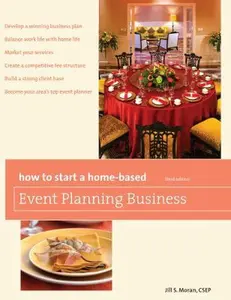 USED-How to Start a Home-Based Event Planning Business (Home-Based Business Series) by Jill S. Moran (Paperback)