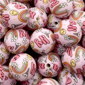 RN Life Printed Silicone Beads | Nurse Accessories DIY Craft & Beading