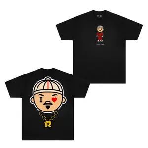 Fuerza Regida Cute Character Logo Shirt, Minimal Latin Urban Style Graphic Tee, Gift For Youth Fans, Shirt For Men Women