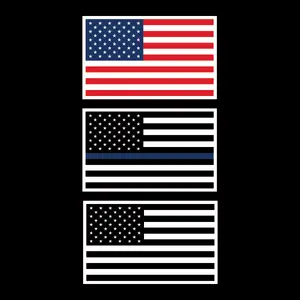 American Flag Vinyl Stickers