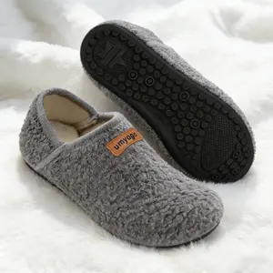 House Slippers for Women Men Cozy Indoor Barefoot Socks Slippers Slip on House Shoes Comfy Slippers for Home Bedroom Travel Yoga