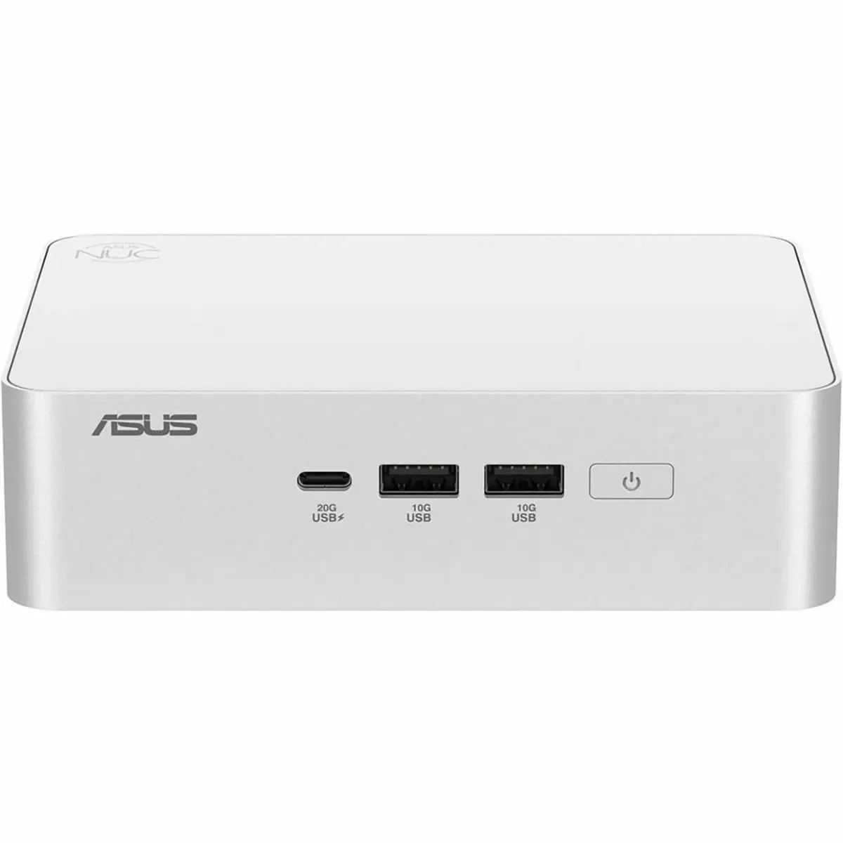 ASUS NUC 15 Pro+ Mini Desktop Computer, Intel Core Ultra 5 225H 1.7GHz, 16GB RAM, 512GB SSD, Windows 11 Home, Silver