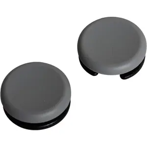 Analog Stick Cap Circle Pad Replacement 3D Joystick Cover for  3DS / 3DS / 3DSLL / 3DSXL / 2DS Controller (Dark Gray)