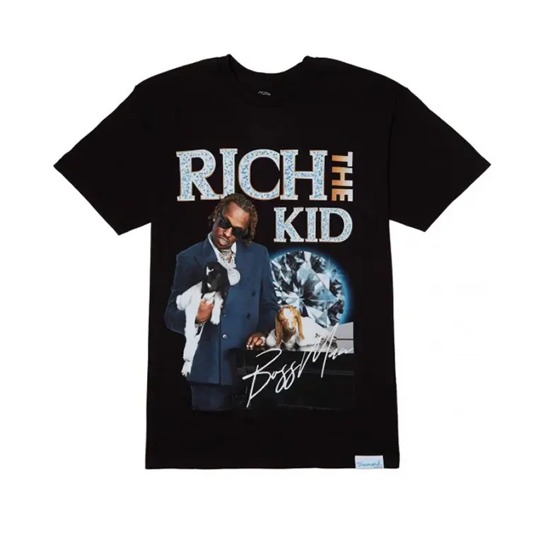 Diamond Supply Co. x Rich The Kid Boss Man Tee Shirt
