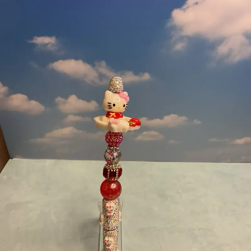 Kitty Beaded pen