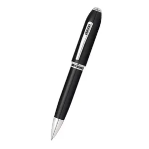Peerless™ Obsidian Black Lacquer with Platinum Plated Appointments Ballpoint Pen