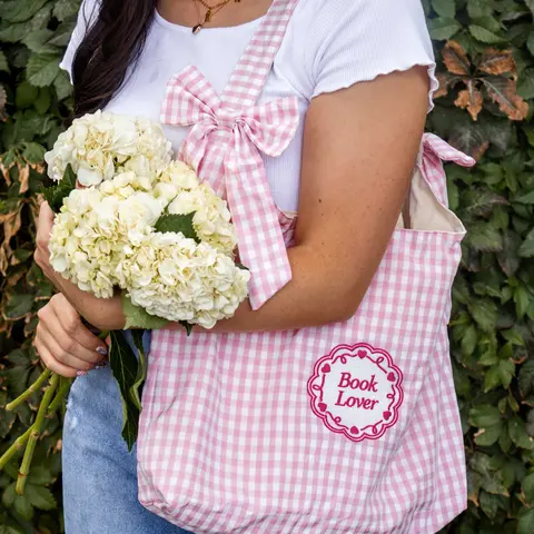 Book Lover Bow Tote