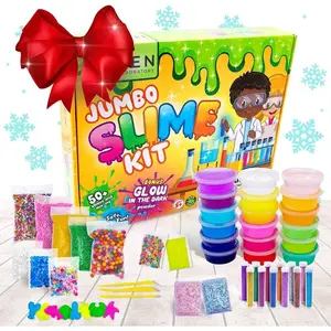 Ultimate Slime Kit for Girls 10-12 |   Perfect Toys for Girls 7-12 Years Old |   Complete DIY Slime Making Kit for Kids and Boys |   Happy New Year ,Valentines Day Party Favors