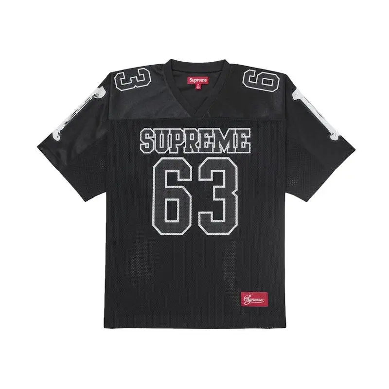 Supreme Men's Bones Football Jersey Black, from StockX