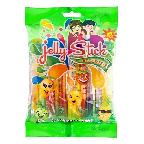 Mi Dulce Mexico Assorted Jelly Sticks Candy Snack Bonbon Sweet Candies Flavor