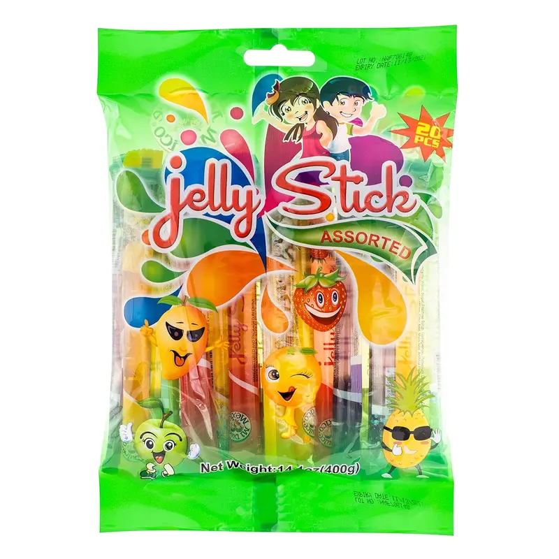 Mi Dulce Mexico Assorted Jelly Sticks Candy Snack Bonbon Sweet Candies Flavor