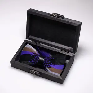 The Prince - Feather Bow Tie