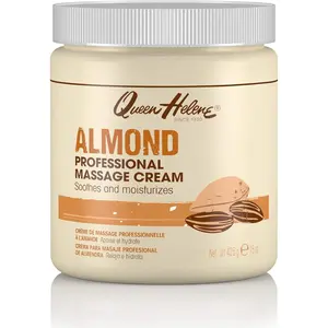 Queen Helene Professional Massage Cream, Almond, 15 Oz (Packaging May Vary)