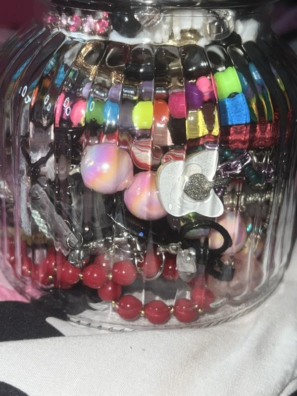 Mistery Jewerly Jar - including necklase , bracelets and earrings