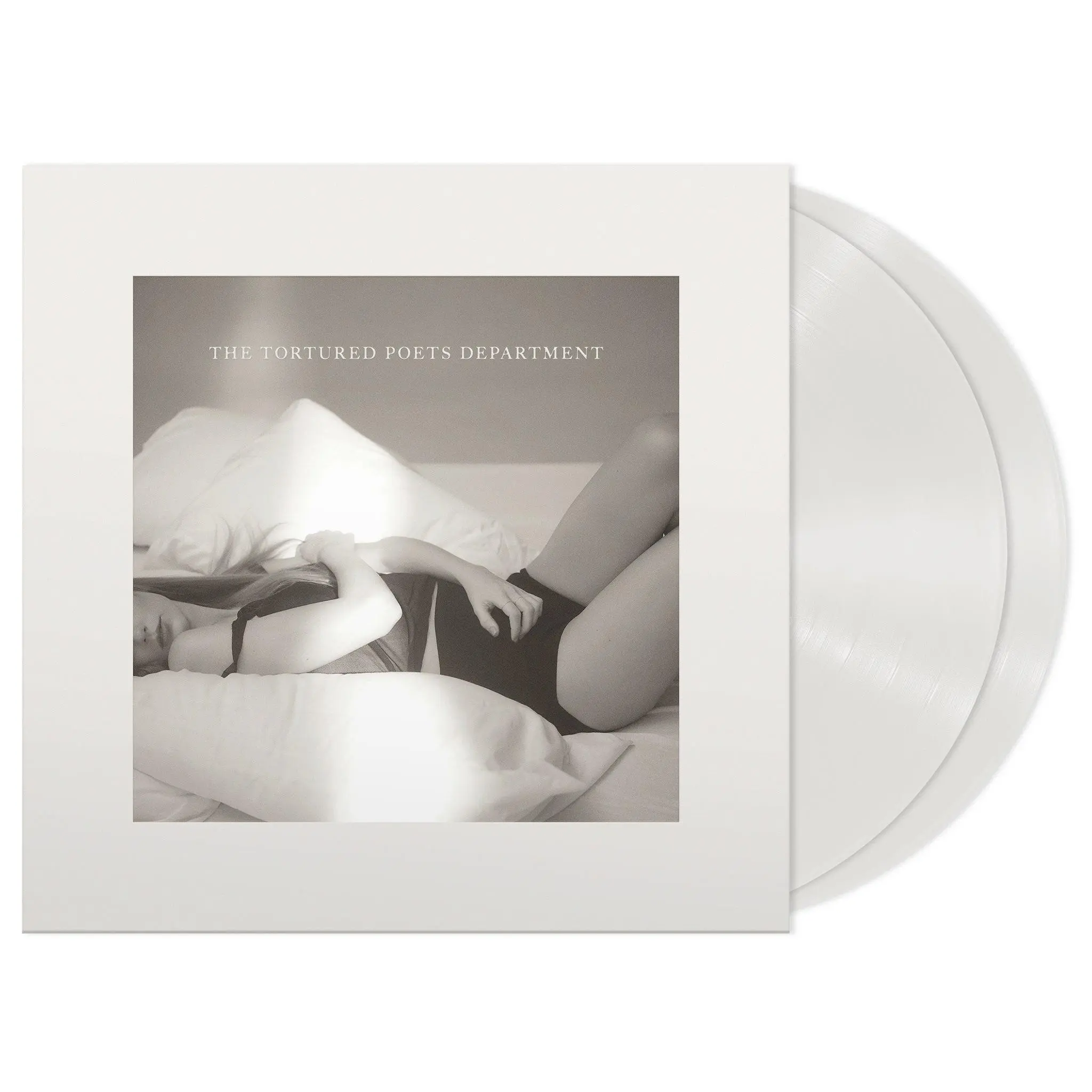 Taylor Swift - The Tortured Poets Department [2-lp Ghosted White Vinyl] NEW Vinyl Record 602458933314